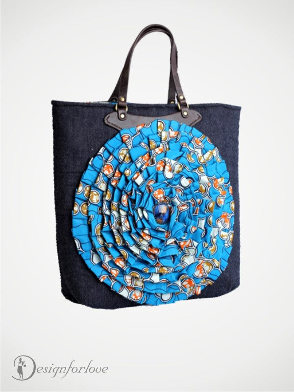 Ankara discount tote bag