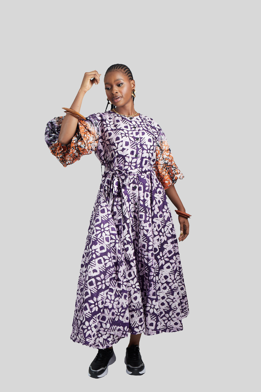 Esther Adire Dress