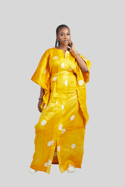 Tolase Adire Kaftan Dress