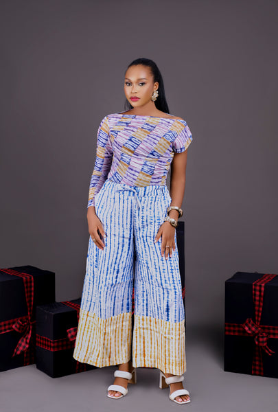 Joselyn  Adire cropped Pants